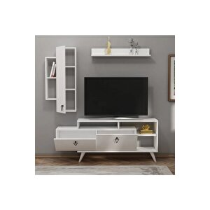 Tv Ünitesi Cunda Beyaz 150 Cm
