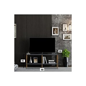 Tv Sehpası Şota Antrasit 90 Cm