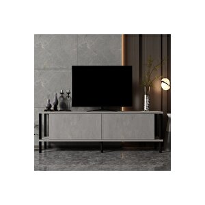 Tv Sehpası Agora Retro Gümüş 150 Cm