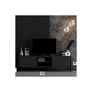 Tv Sehpası Afra Antrasit 150 Cm