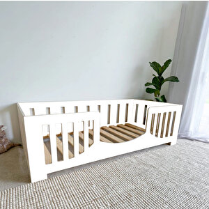 Datça Montessori Yatak Çocuk Yatak Bebek Karyolası 80x180 cm