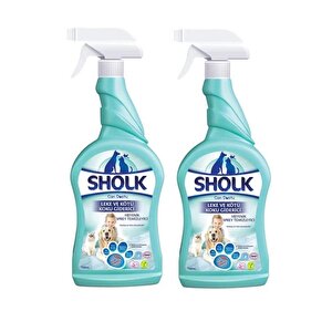 Sholk Evci̇l Hayvan Leke Ve Koku Gi̇deri̇ci̇ Sprey 750 Ml -2'li̇-