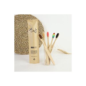 Vegan Bambu Diş Fırçası %100 Bioçözünür Naturel Sap Doğal Ürünler