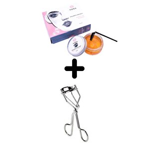 Fiera Kaş Wax Sabitleyici & Gümüş Kirpik Uyumlu Kıvırma Aleti