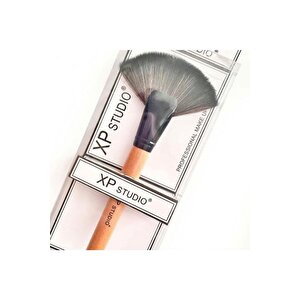 Pazarız Xp Salon Serisi Yelpaze- Aydınlatıcı Ve Allık Fırçası Profesyonellerin Tercihi