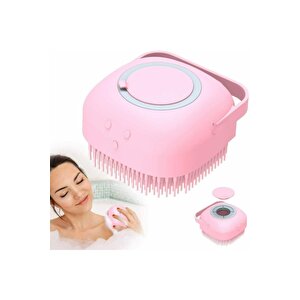 Banyo Duş Kesesi Sabun Duş Jeli Hazneli Masaj Fırçası Lif Kese