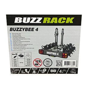 Buzz Rack Buzzybee 4 Çeki Demiri Bisiklet Taşıyıcı 7 Pin
