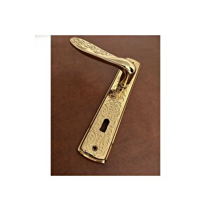 Özen Handles İmza Titanyum Zk19 Zamak Aynalı Oda Kapı Kolu 1 Takım
