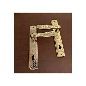 Özen Handles İmza Titanyum Zk19 Zamak Aynalı Oda Kapı Kolu 1 Takım