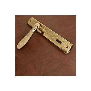 Özen Handles İmza Titanyum Zk19 Zamak Aynalı Oda Kapı Kolu 1 Takım