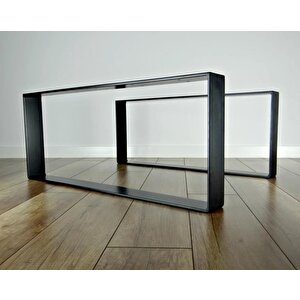 40 Cm Sehpa Ayağı Metal Balkon Sehpası Ayağı Dikdörtgen