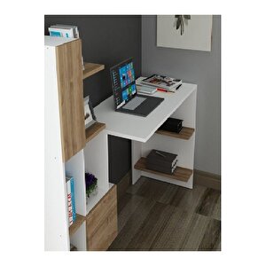 Çalışma Masası Artema Beyaz Ceviz