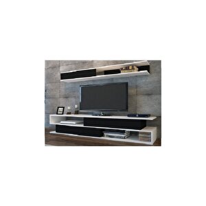 Tv Ünitesi Söz Beyaz Siyah