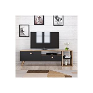 TV Sehpası Pergo Siyah Çırağan 150 cm