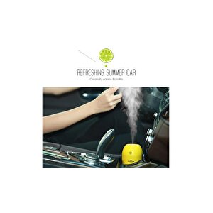 180 Ml Limon Şeklinde Mini Oda Hava Nemlendirici Buhar Makinesi