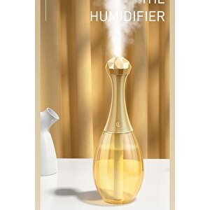 Hava Nemlendirici Aromatik Oda Kokusu Difüzörü Buhar Ultrasonik 7 Renk Led Işıklı 300 Ml
