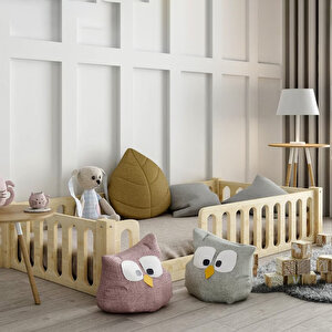 Sofia Montessori Karyola Yere Sıfır Çocuk Ve Bebek Yatak 90x190 cm