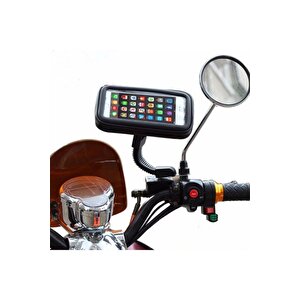 Motosiklet Bisiklet Atv Telefon Tutucu Tutacağı Su Geçirmez