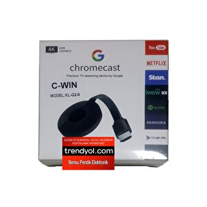 Chromecast Görüntü Aktarıcı C-wın Kl-g2-6 Görüntü Aktarıcı Bensu Pendik Elektronik