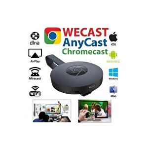 Chromecast Tv Görüntü Ve Ses Aktarım 4k Hdmı Wifi Kablosuz Adaptör