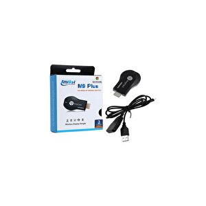 M9 Plus Görüntü Aktarıcı Airplay 1080p Kablosuz Wifi Ekranlı Tv Dongle Alıcısı