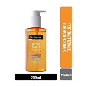 Sivilce Karşıtı Yağsız Yüz Temizleme Jeli 200 Ml