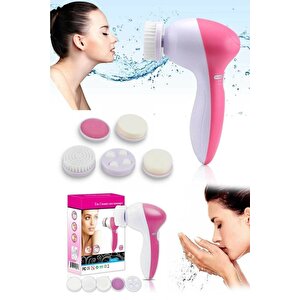 Cilt Temizleme Cihazı + 5 In 1 Yüz Temizleme Cilt Temizleme Aleti Ikili Set