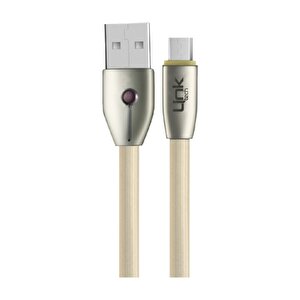 K484 Android Işıklı 1200mm Şarj/senkronizasyon Kablosu