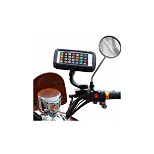 Motosiklet Bisiklet Atv Telefon Tutucu Tutacağı Su Geçirmez