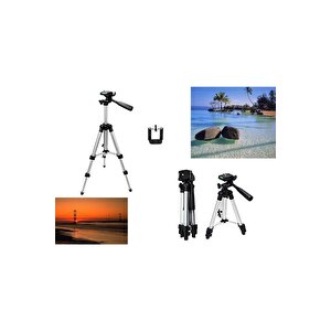 Tripod : Telefon Ve Kamera Tutucu Ayak + Telefon Tutucu - Büyük