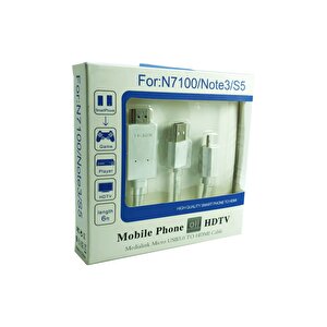 Blueinter Mhl Telefon Tv Hdmı Usb Şarj Kablo