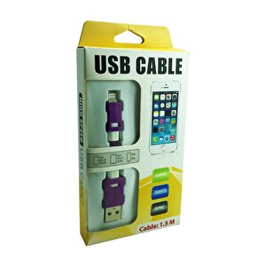 Blueinter Iphone 1,5 Metre Uzunluk Senkronize Usb Kablo