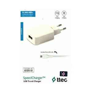 Ttec Hızlı Şarj 2.1a Micro-usb Şarj Aleti Samsung Htc Lg Sony