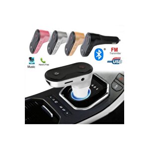 Car-g8 Dijital Ekran Bluetooth Araç Kiti Oto Araç Fm Transmitter