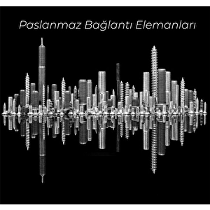 3x50 İmbus Din 912 A2/70 - 10 Adet 50 mm