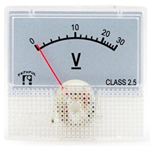 Dc Analog Voltaj Gösterge 45x48mm 0-30v Ic-230a