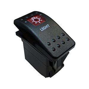 Lamba Göstergesi̇ Işikli 3p On-off 12-24v Marin Switch (ic-134m-s4)