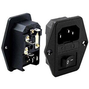 Powermaster C7 Dişi Fiş Şase Anahtarlı Kulaklı (ic-214)