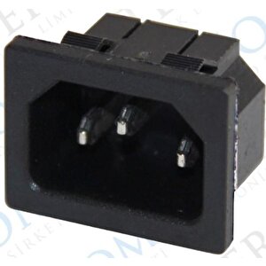 Ic-212b C14 Power Soket Erkek Kulaksiz As-04