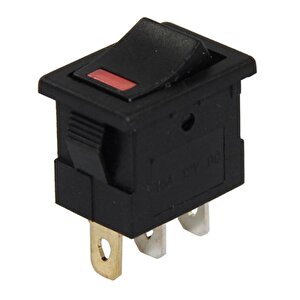 Mi̇ni̇ Işikli 12 Volt Ledli̇ Anahtar (ic-118a)