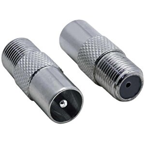 F Konnektör Dişi Anten Fişi Erkek Çevirici