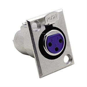 3 Pin Xlr Dişi Canon Şase Konnektör Ck114