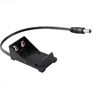 Powermaster Jack’lı 9 Volt İçin 2.1 Mm Pil Yuvası (ic-232b)