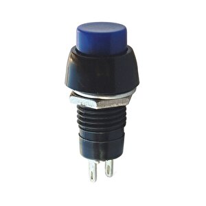 Yuvarlak Anahtarli Kirmizi Kalicili 10 Mm Plasti̇k Buton (ic-190)