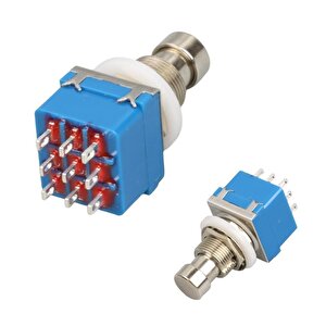 Ic-148j-9 / Pbs-24-302 Pedal Switch Kalıcılı 9p
