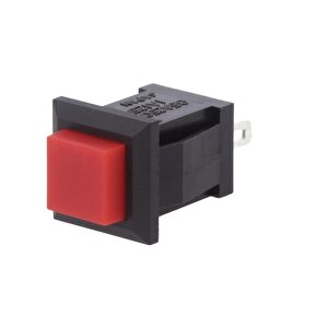 Plasti̇k Yayli 2 Pi̇n Kirmizi Buton (ic-180k)(pbs15b)