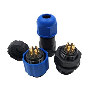 Sd-13 Tipi Su Geçirmez 6 Pin Konnektör