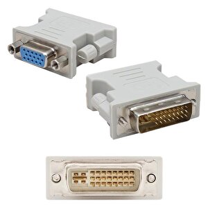 Dvi Erkek - Vga Dişi Çevirici 24+5 Pin