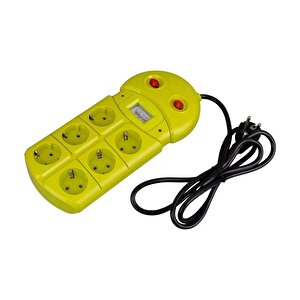 Vea Ve-970b 6'lı 1.5 Metre Grup Priz