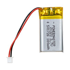501726 3.7 Volt 180 Mah Li̇tyum Poli̇mer Pi̇l